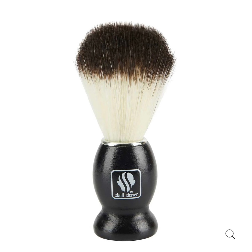 Skull shaver brush